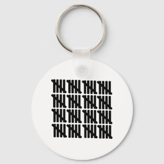 80th birthday keychain