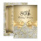 80th Birthday Party Elegant Gold Bow Floral Swirl