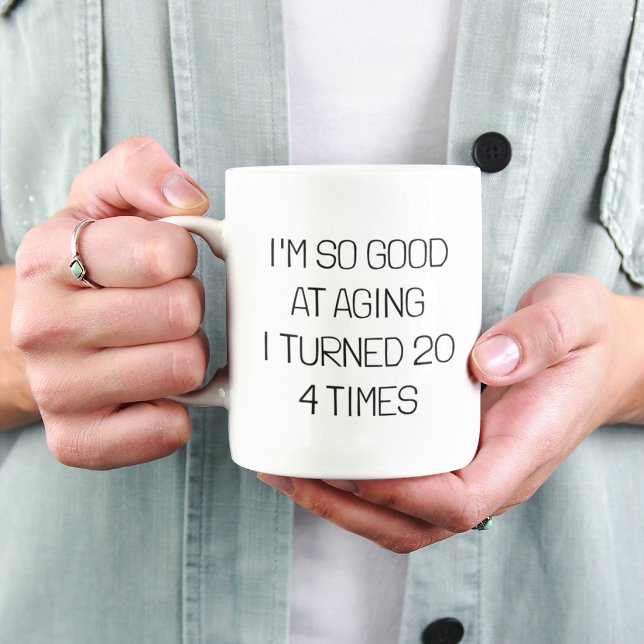 80th Birthday Party Gift 80 year old Personalized  Mug (Creator Uploaded)