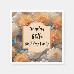 80th Birthday Party Napkin