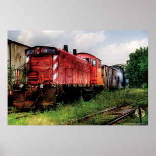 8159 - Flemington, NJ - Train 8159 Poster