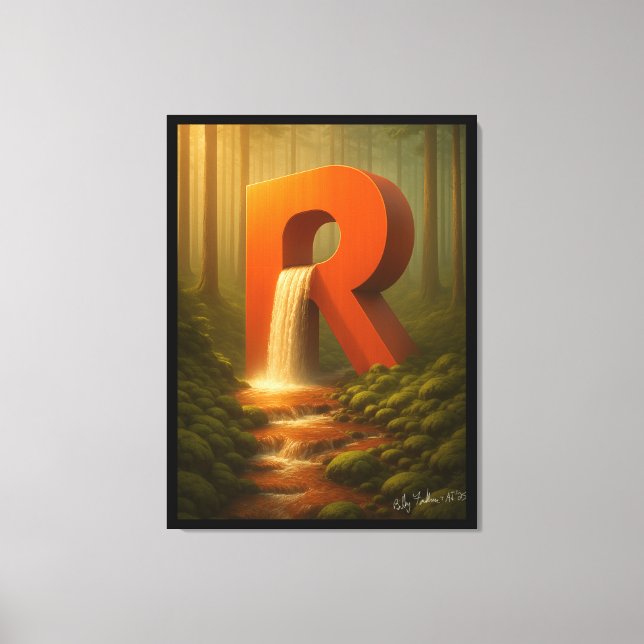 815 Stretched Canvas Print (Front)