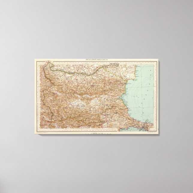 81 Bulgaria Canvas Print (Front)