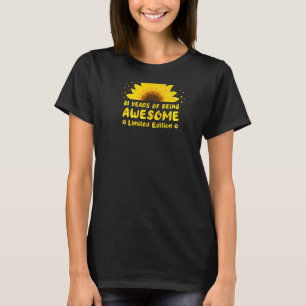 81 Year Old Floral Sunflower Lovers Born 1942 81st T-Shirt