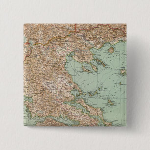8283 Greece 2 Inch Square Button