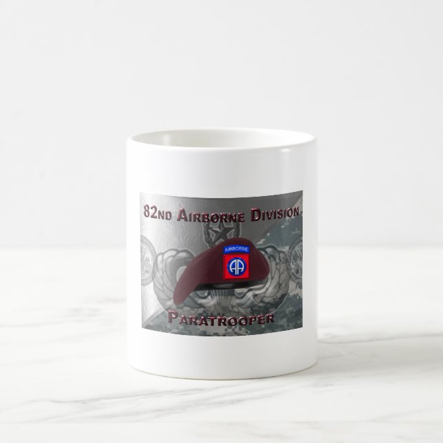 82e division aéroportée Mug (Centre)
