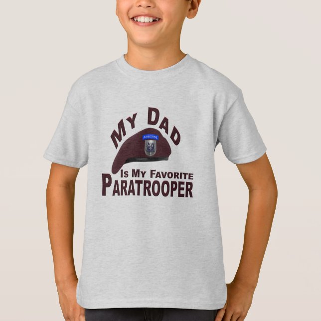 82e division aéroportée Papa T-Shirt (Devant)