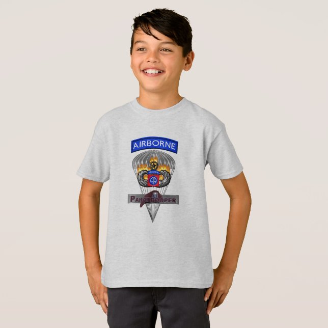 82e division aéroportée T-shirt enfant (Devant entier)