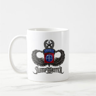 82e Mug de café blanc de jumpmaster aéroporté