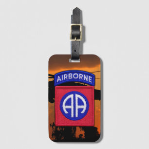 82nd ABN Airborne Division Patch Luggage Tag
