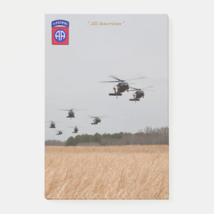 82nd airborne all american fort campbell vets post-it notes