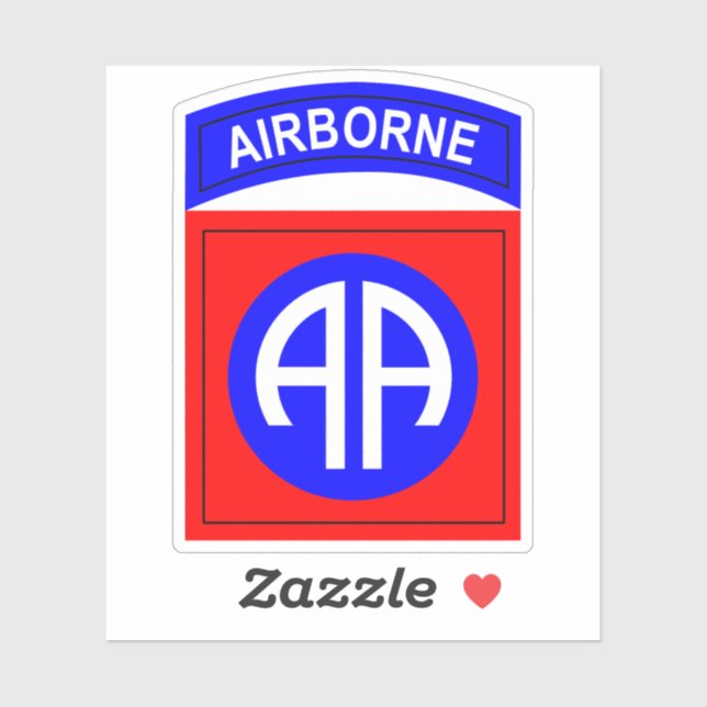 82nd Airborne All American patch (Sheet)