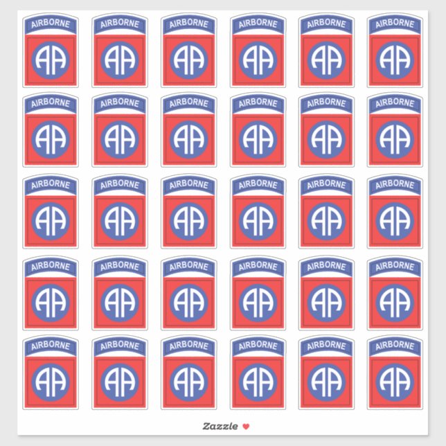 82nd Airborne All American patch x30 (Sheet)