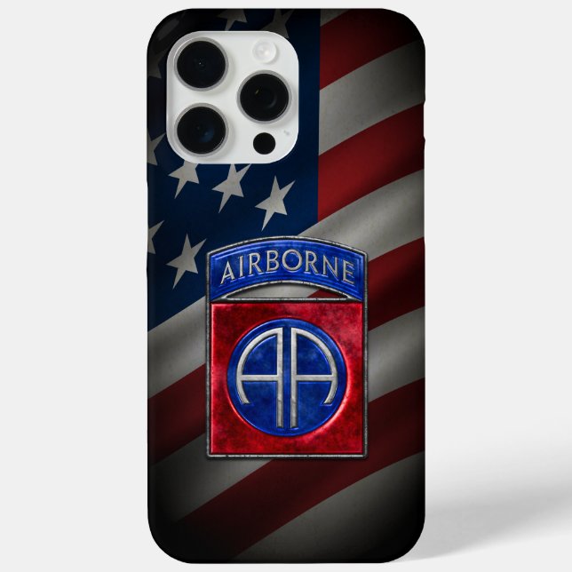 82nd Airborne Case-Mate iPhone Case (Back)