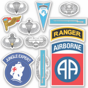 82nd Airborne Custom-Cut Vinyl Sticker