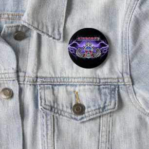 82nd Airborne Division 2 Inch Round Button