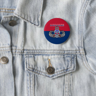 82nd Airborne Division 2 Inch Round Button