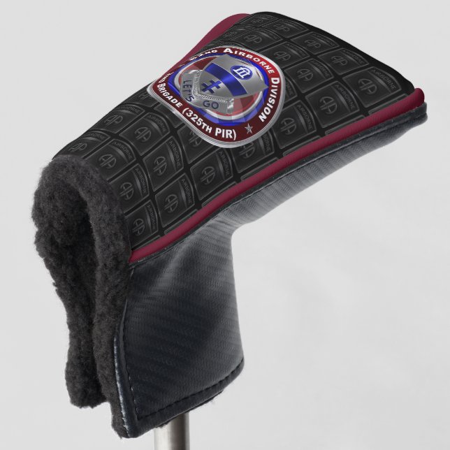82nd Airborne Division 2nd Brigade 325th PIR Golf Head Cover (3/4 Front)