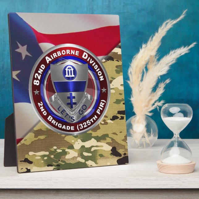 82nd Airborne Division 2nd Brigade  Plaque (Side)