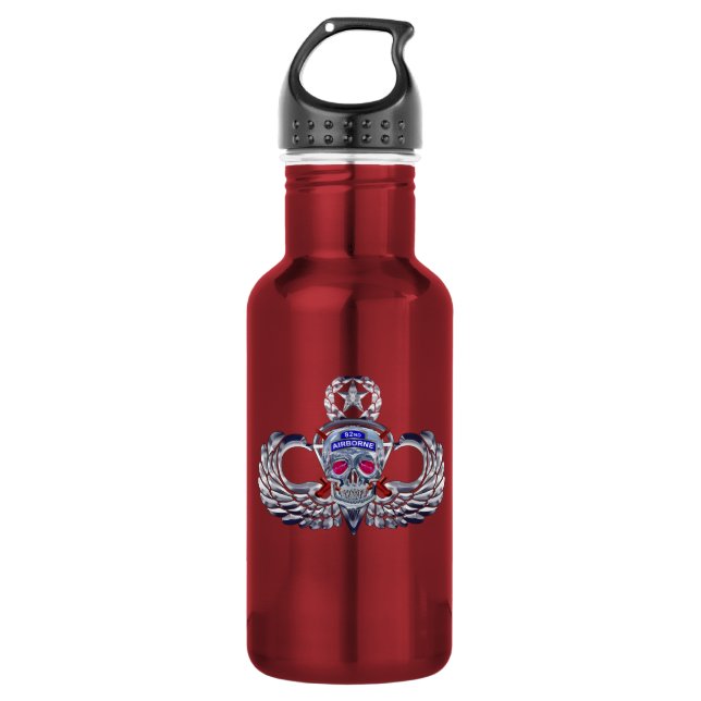 82nd Airborne Division  532 Ml Water Bottle (Front)