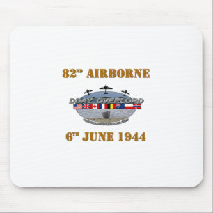 82nd Airborne Division 6th June 1944 Mouse Pad