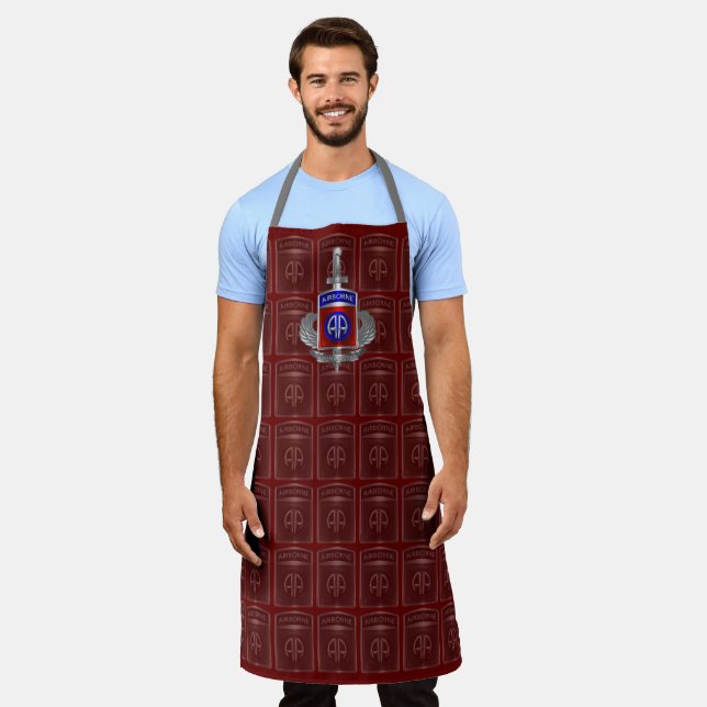 82nd Airborne Division “Afghanistan Veteran” Apron (Worn)