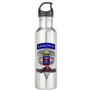 82nd Airborne Division “AIRBORNE RANGER” 710 Ml Water Bottle