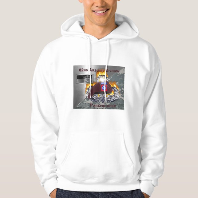 82nd Airborne Division “Airborne Soldier” Hoodie (Front)