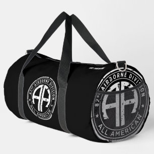 82nd Airborne Division "All American" Custom Duffle Bag