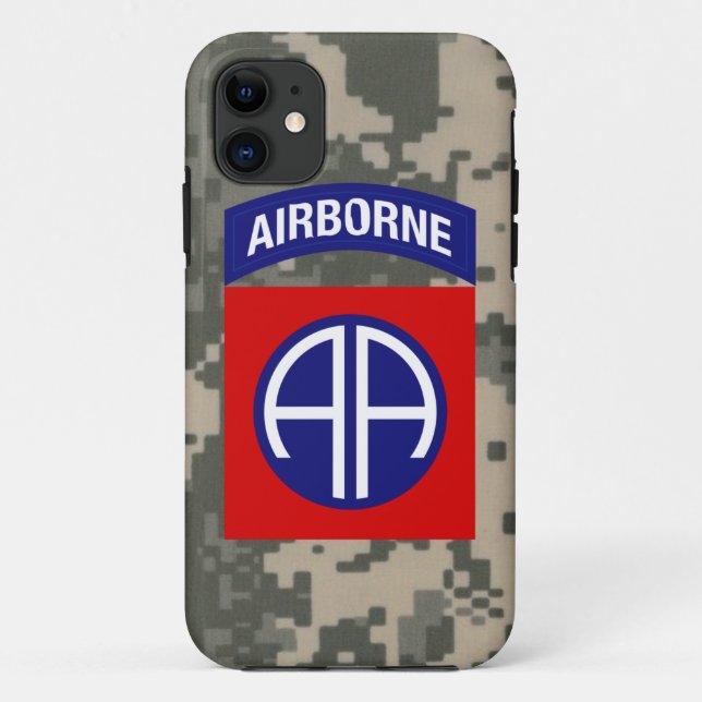 82nd Airborne Division "All American Division" Case-Mate iPhone Case (Back)
