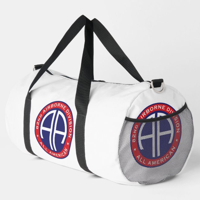 82nd Airborne Division "All American" Duffle Bag (Right Corner)