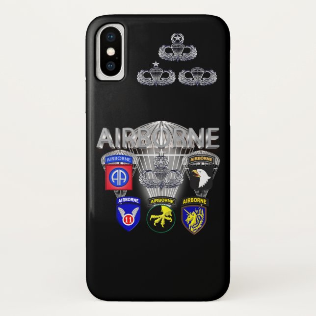 82nd Airborne Division “All The Way” Case-Mate iPhone Case (Back)
