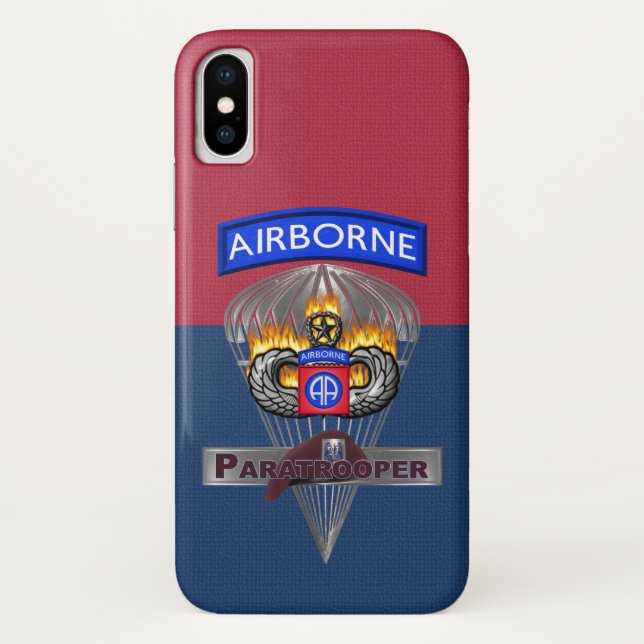 82nd Airborne Division “All The Way” Case-Mate iPhone Case (Back)