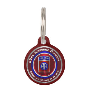82nd Airborne Division America’s Guard of Honor Pet Tag