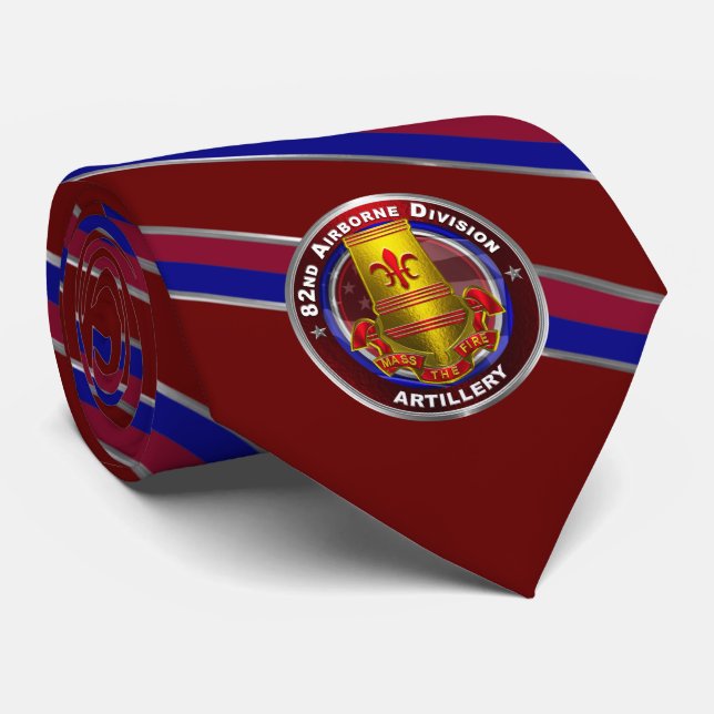 82nd Airborne Division Artillery  Tie (Rolled)