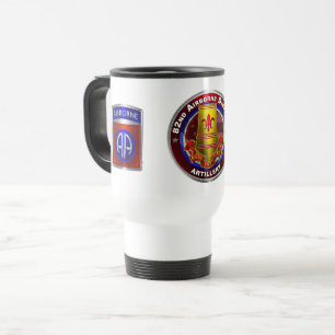 82nd Airborne Division Artillery Travel Mug