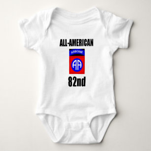 82nd Airborne Division Baby Bodysuit