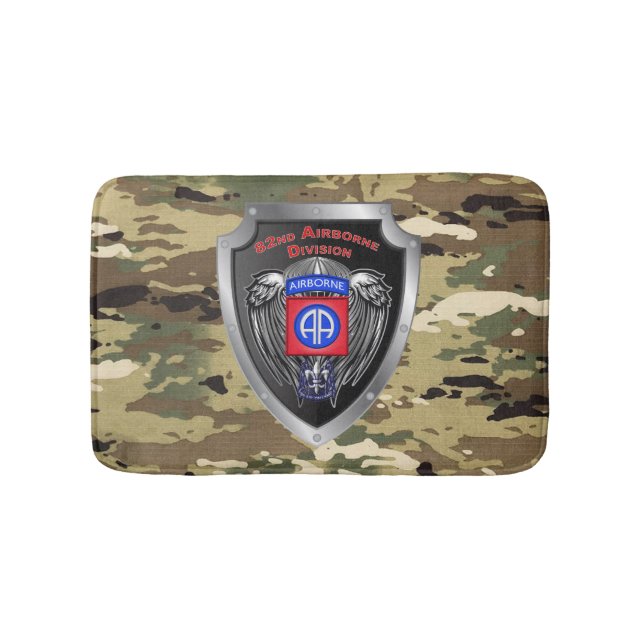82nd Airborne Division  Bath Mat (Front)