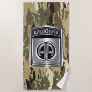 82nd Airborne Division  Beach Towel
