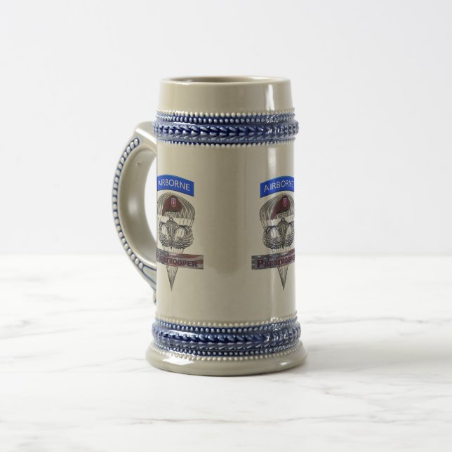 82nd Airborne Division Beer Stein (Front Left)