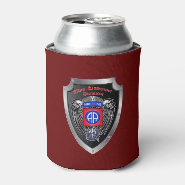 82nd Airborne Division Can Cooler (Can Front)