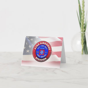 82nd Airborne Division Card