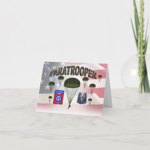 82nd Airborne Division Card