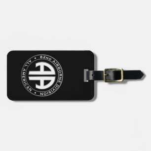 82nd Airborne Division Casual Patch Luggage Tag