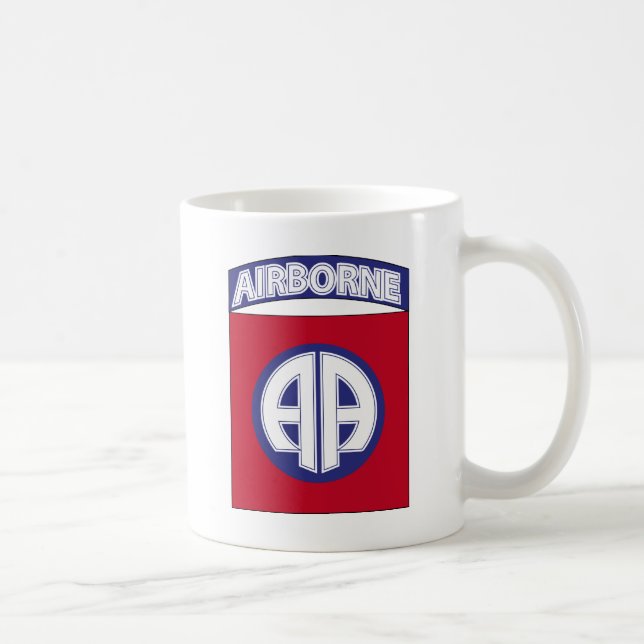 82nd Airborne Division - Combat Service Coffee Mug (Right)
