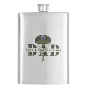 82nd Airborne Division “DAD” Hip Flask