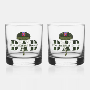 82nd Airborne Division DAD Whiskey Glass