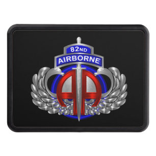 82nd Airborne Division Dagger Design Trailer Hitch Cover