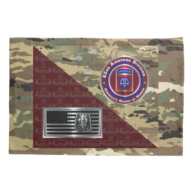 82nd Airborne Division Deployment Pillowcase (Back)