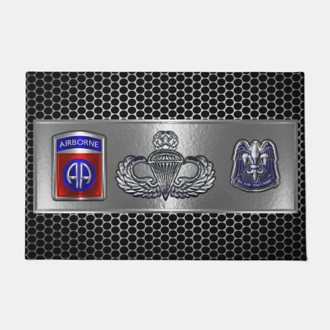 82nd Airborne Division Doormat (Front)